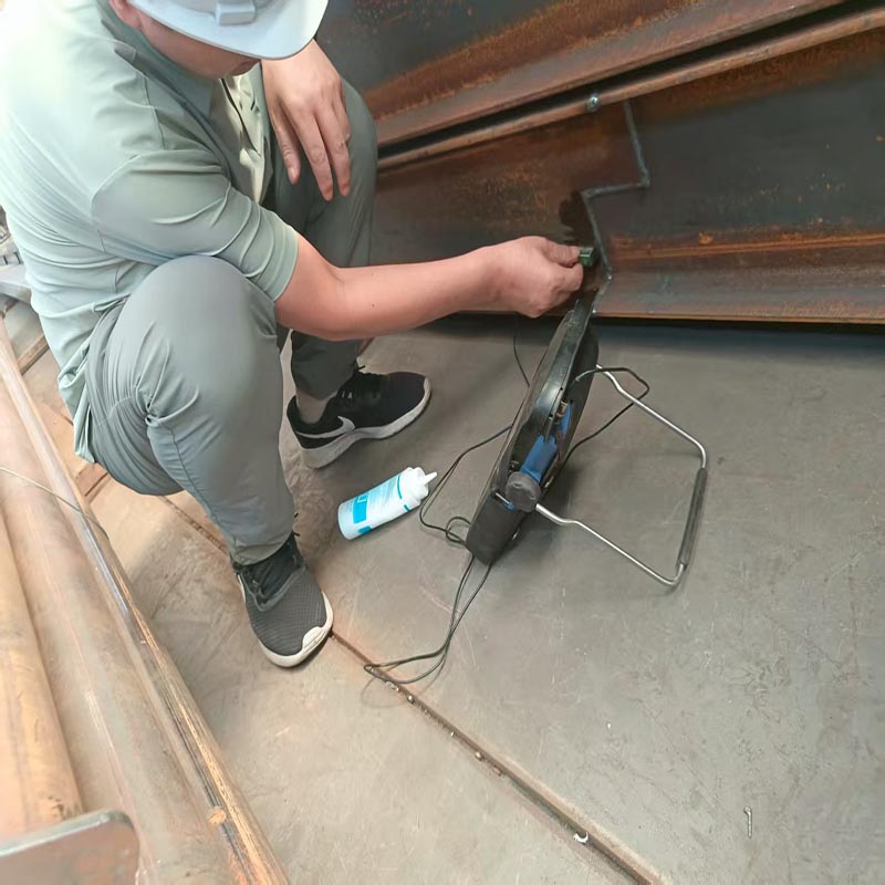 Structura de oțel Liweiyuan finalizează cu succes testarea cu ultrasunete a depozitelor de structură de oțel exportată în Thailanda