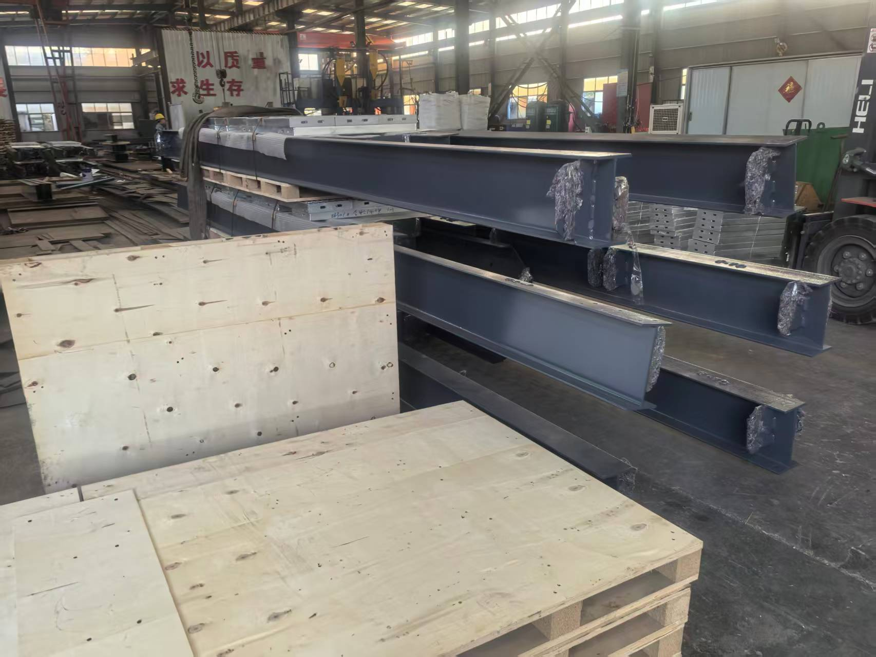 Structura de oțel Liweiyuan finalizează Exportul de depozit de structuri de oțel în Norvegia, în curând va fi expediat